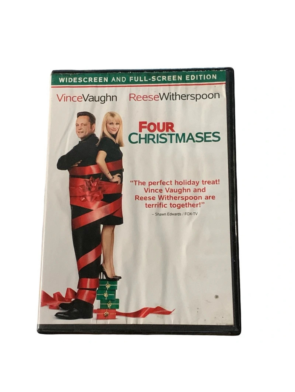 Four Christmases DVD Widescreen Full Screen Comedy Holiday Vince Vaughn